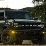 Ford S2 SAE “Sportsmen” Fog Pocket Light Kit - Ford 2021-2026 Bronco; Steel Bumper