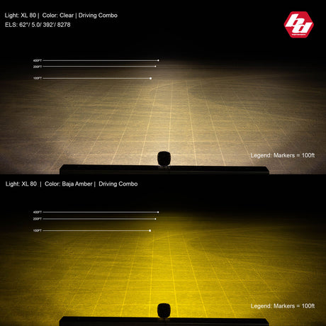 XL80 LED Auxiliary Light Pod Pair