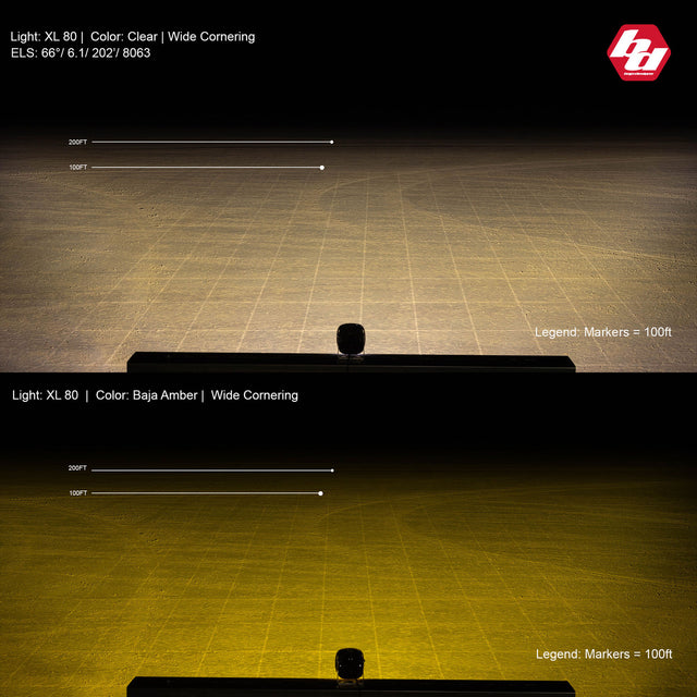 XL80 LED Auxiliary Light Pod Pair