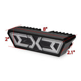 AlphaRex Arrow-X Multi-functional Off-Road Chase Light - Black
