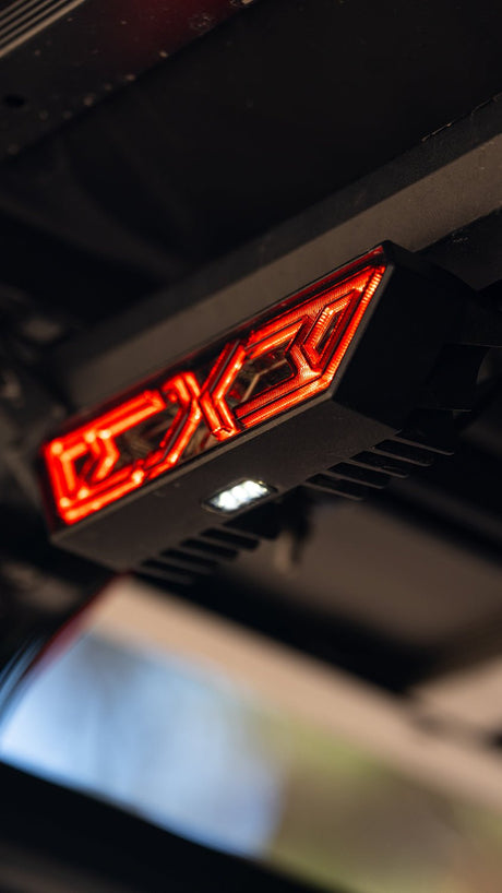 AlphaRex Arrow-X Multi-functional Off-Road Chase Light - Black