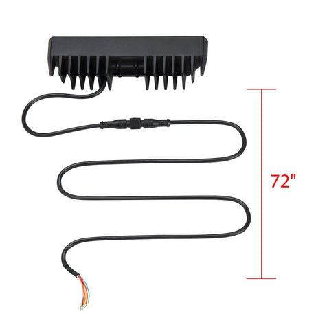 AlphaRex Arrow-X Multi-functional Off-Road Chase Light - Black