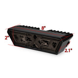 AlphaRex Arrow-X Multi-functional Off-Road Chase Light - Black Smoke