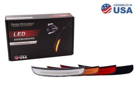 LED Sidemarkers for 2015-2023 Dodge Charger (set)