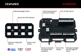 Panneau de commutation 8 canaux Diode Dynamics D-Switch