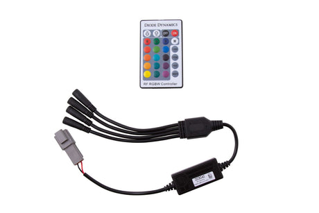 RGBW 24-Key M8 RF Controller