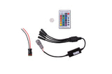 RGBW 24-Key M8 RF Controller