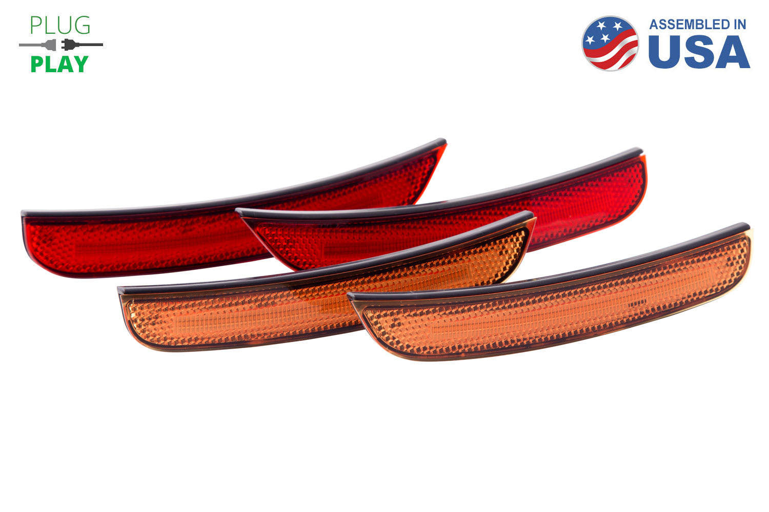 LED Sidemarkers for 2015-2023 Dodge Charger (set)