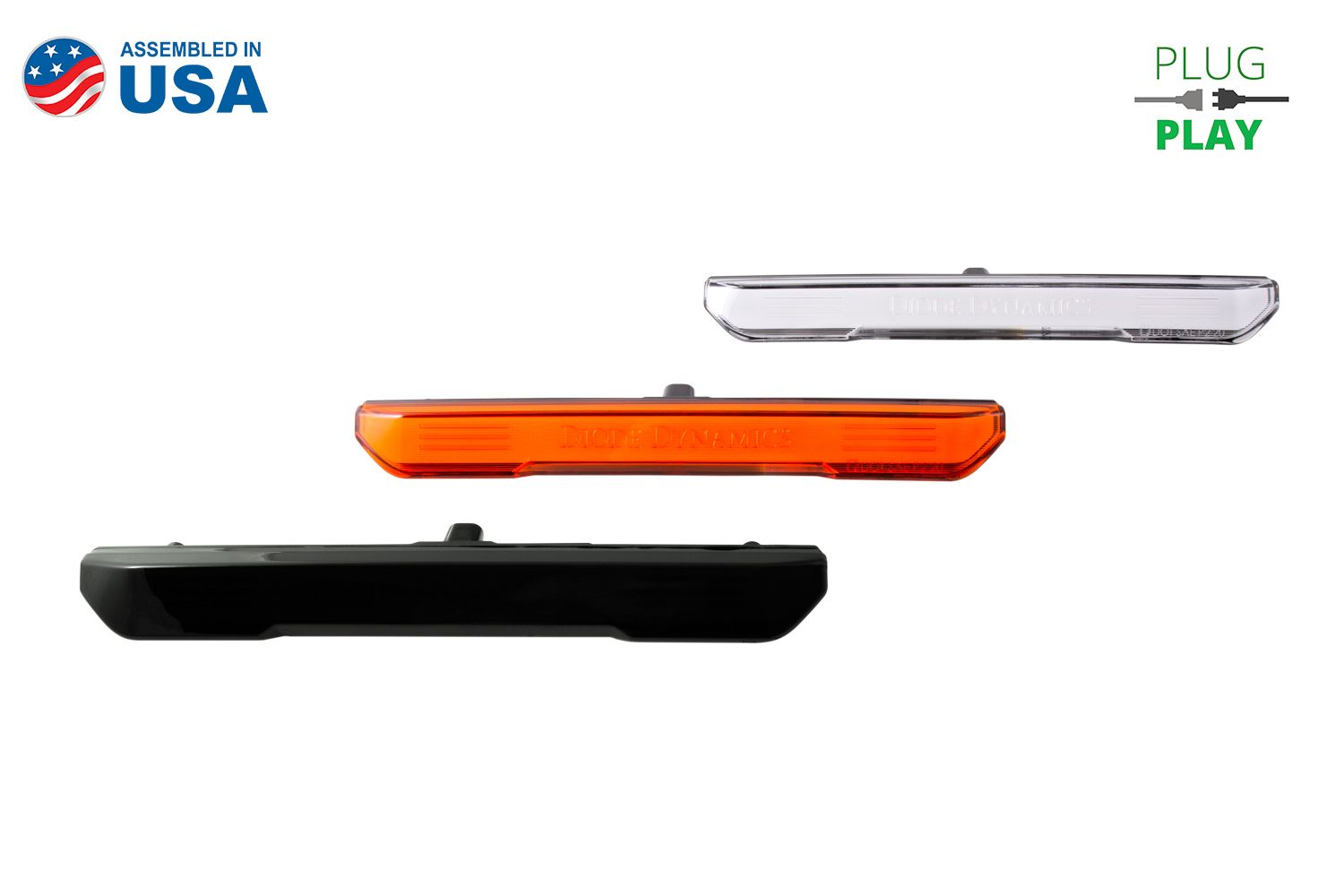 LED Sidemarkers for 2020-2023 GMC Sierra HD 2500/3500 (set)