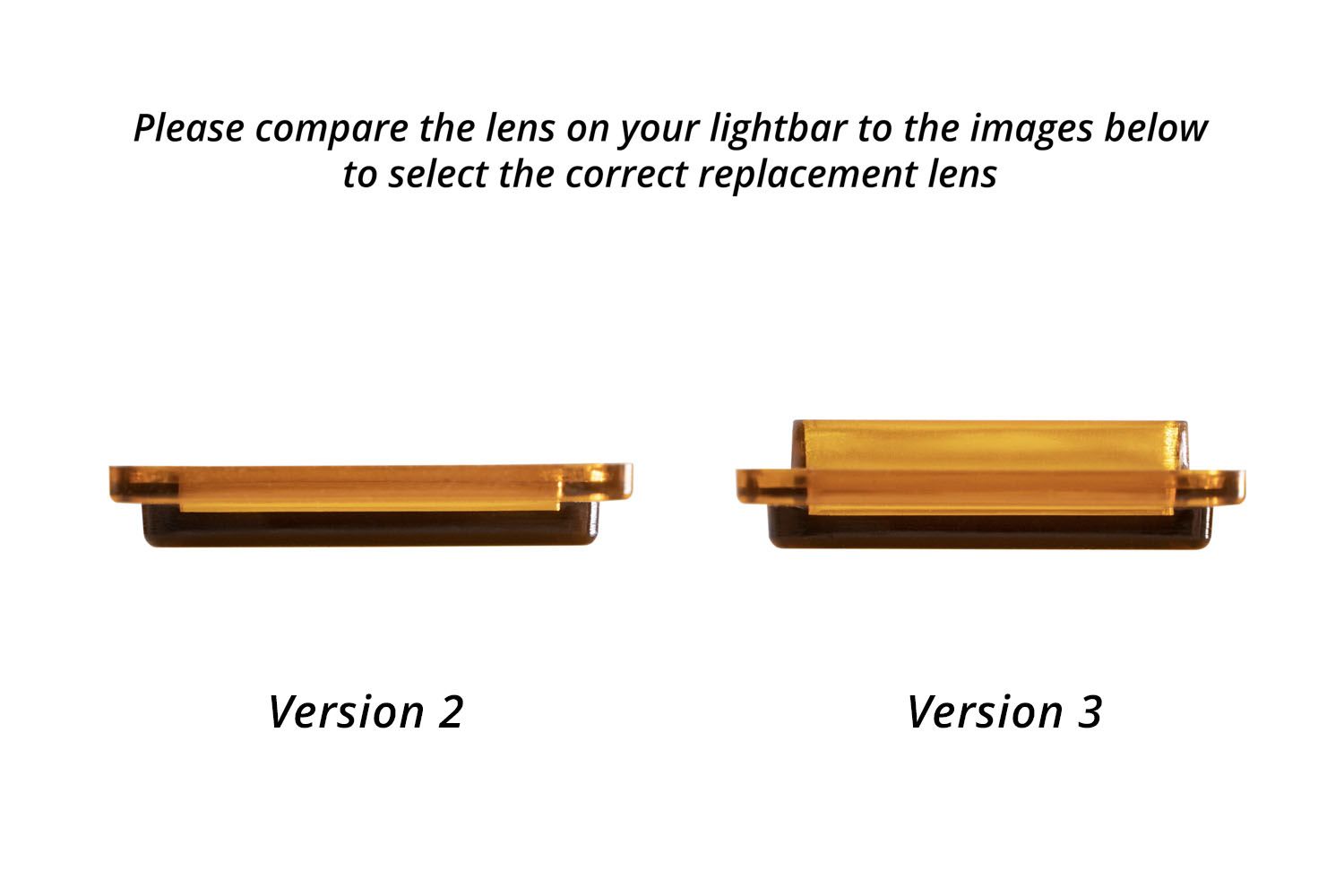 Clear Outer Lens for Stage Series Light Bars