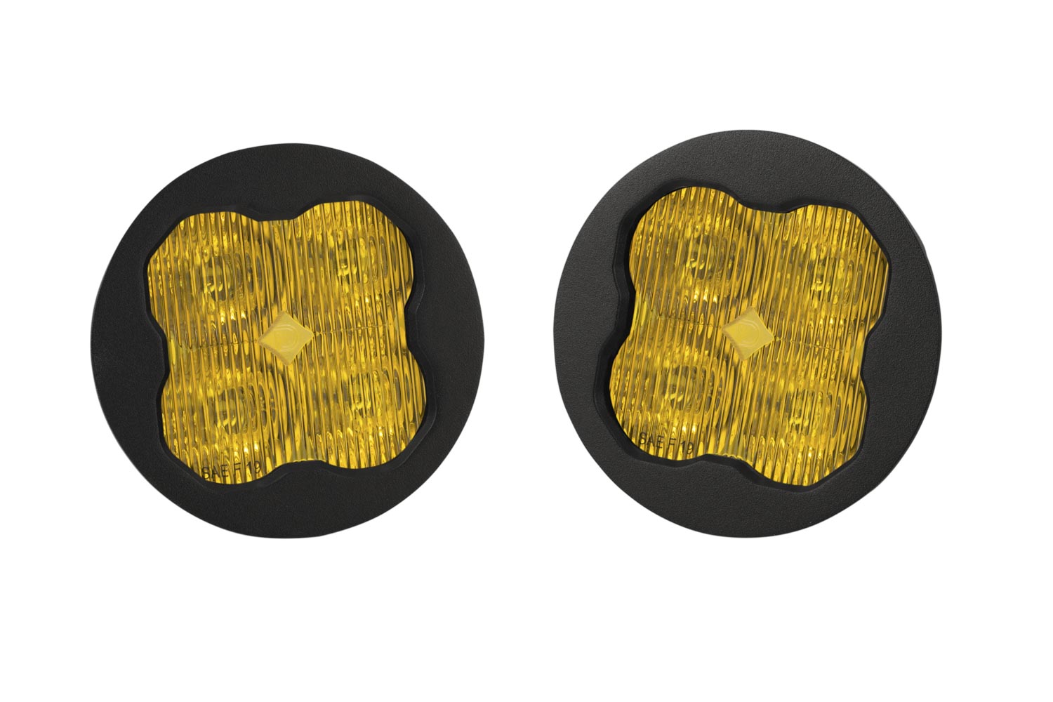 SS3 Sport ABL Yellow SAE Fog Round