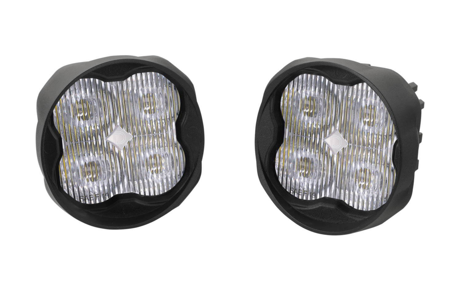 SS3 Sport ABL White SAE Fog Angled