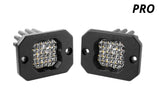 SSC1 White Pro Flush Mount LED Pod (pair)