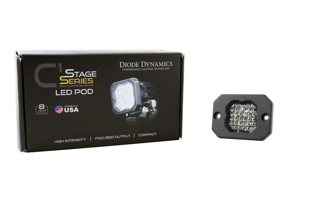 SSC1 White Pro Flush Mount LED Pod (one)