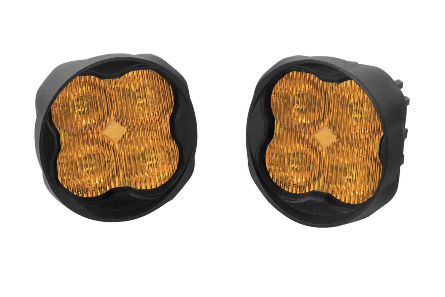 SS3 Max ABL Yellow SAE Fog Angled