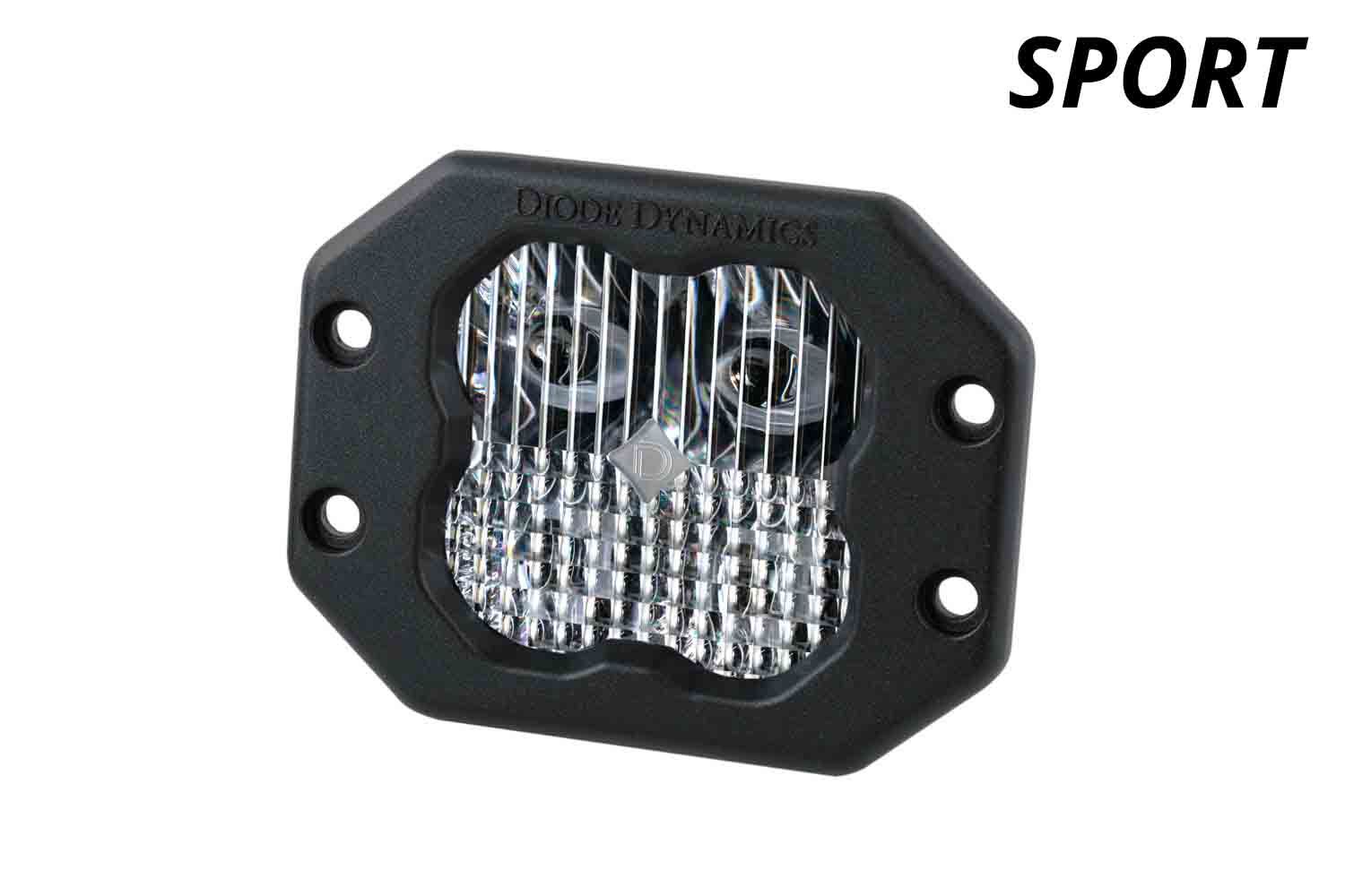 Stage Series 3" Ss3 Blanc Led Pod Encastré (Paire) 