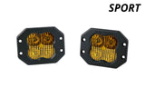 Stage Series 3" Ss3 Blanc Led Pod Encastré (Paire) 