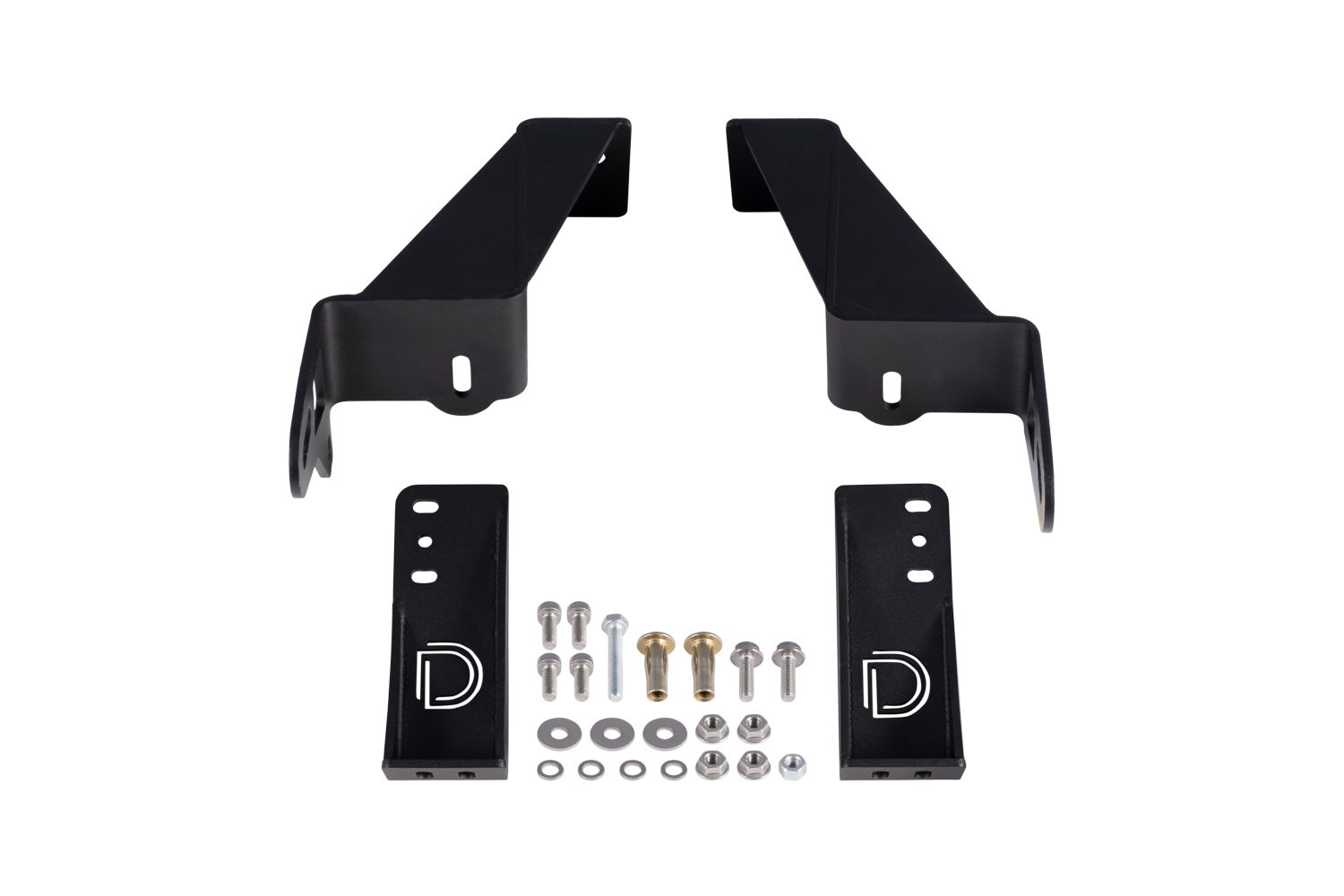Stage Series Grille Bracket Kit for 2018-2026 Jeep JL Wrangler