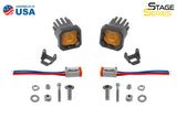 Stage Series C1 1" Sae/Dot Jaune Module Led Encastré (Paire) 