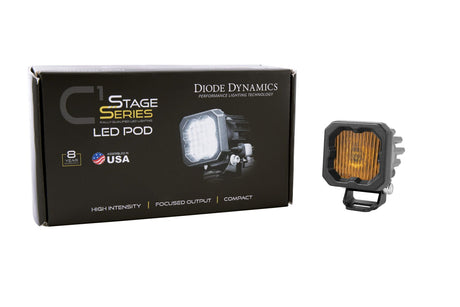 SSC1 Yellow SAE Fog Standard LED Pod (one)