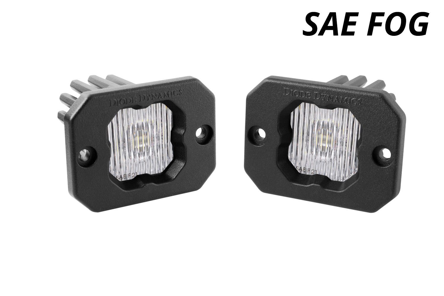 Module DEL SSC1 White SAE Fog à montage encastré (paire)