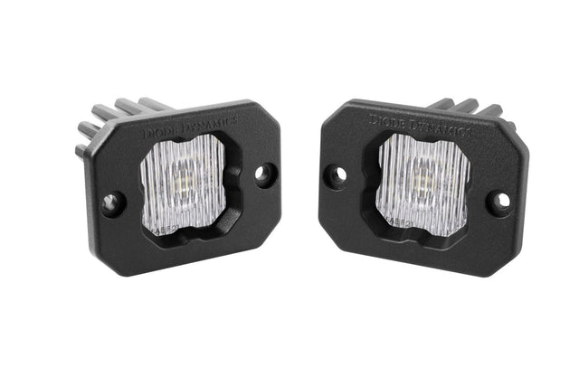 Module DEL SSC1 White SAE Fog à montage encastré (paire)