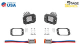 Module DEL SSC1 White SAE Fog à montage encastré (paire)
