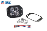 Stage Series 3" Ss3 Blanc Led Pod Encastré (Paire) 