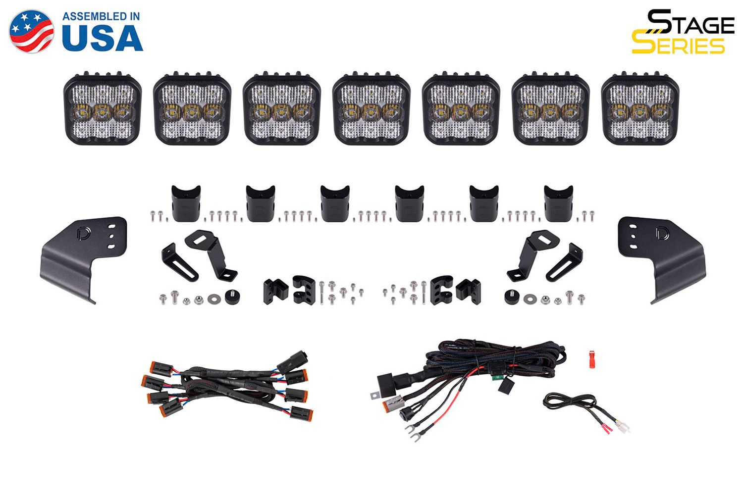 SS5 Windshield CrossLink Lightbar Kit for 2021-2025 Ford Bronco