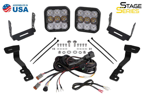 Stage Series Backlit Ditch Light Kit for 2022-2026 Toyota Tundra