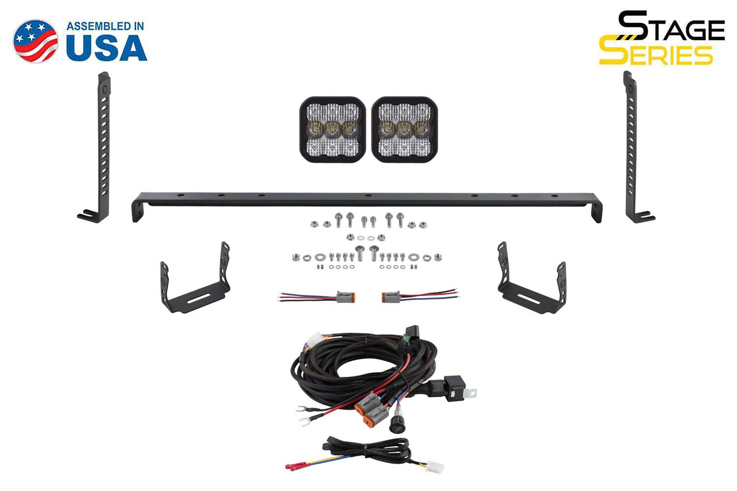 SS5 Stealth Grille LED Pod Kit for 2014-2024 Toyota 4Runner