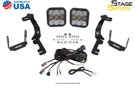 Stage Series Backlit Ditch Light Kit for 2019-2024 Ram 1500