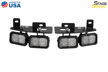 Stage Series Fog Pocket Mounting Brackets for 2019-2024 Ram 1500