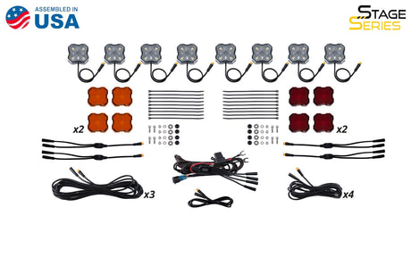 Stage Series LED Rock Light Kit for 2024-2026 Toyota Tacoma