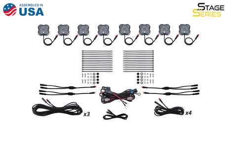 Stage Series LED Rock Light Kit for 2024-2026 Toyota Tacoma