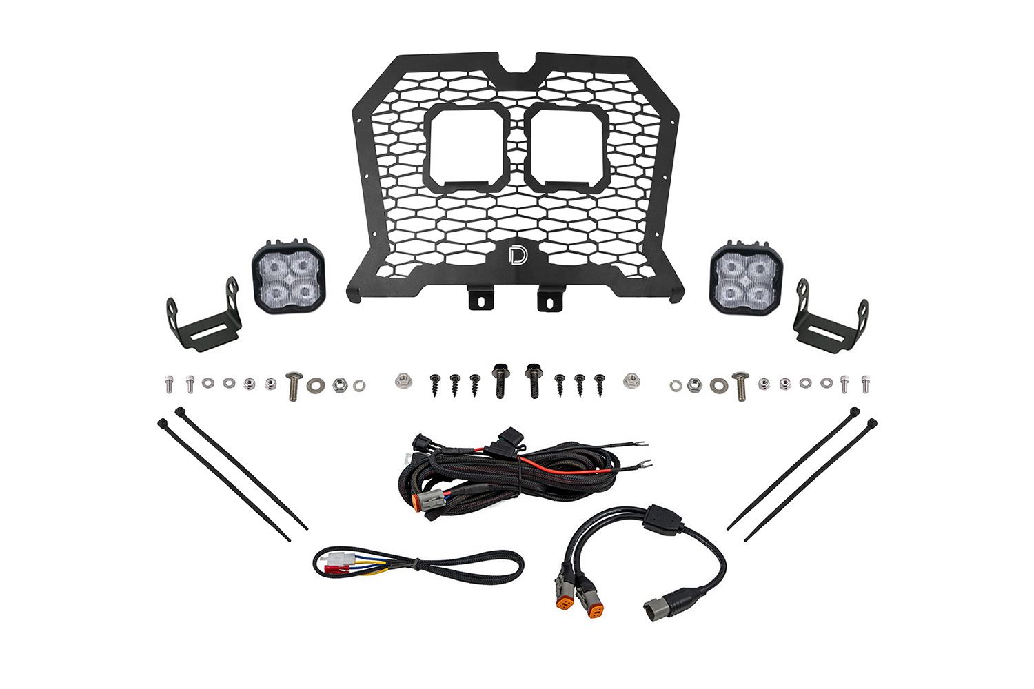 SS3 LED Grille Kit for 2021-2024 Polaris RZR Trail