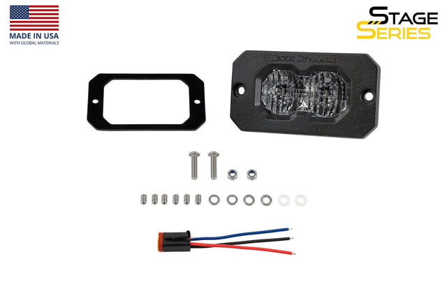 C2 2.0 White Max Flush Mount LED Pod (one)