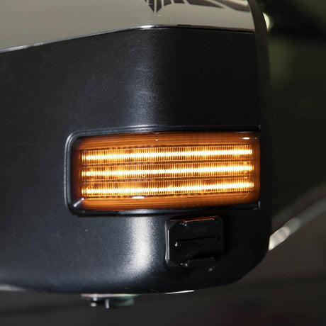 2017-2022 Ford Super Duty LED Mirror Lights (pair), Smoked