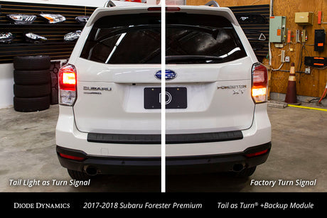 Tail as Turn® Kit w/ Backup for 2017-2018 Subaru Forester, Stage 2