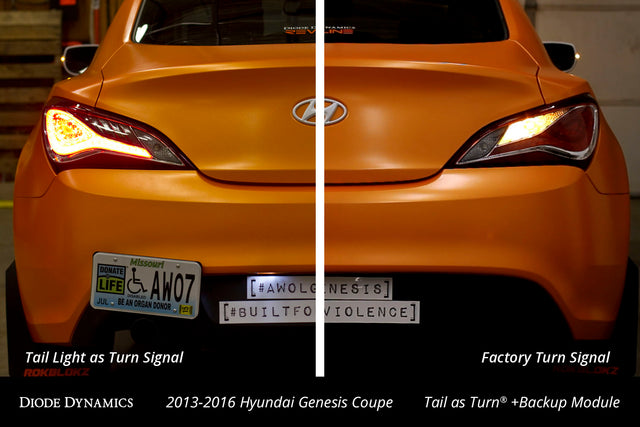 Tail as Turn® Kit w/ Backup for 2013-2016 Hyundai Genesis Coupe Stage 1