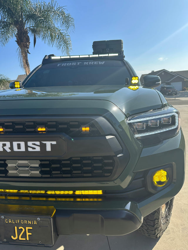 Stage Series Backlit Ditch Light Kit for 2016-2023 Toyota Tacoma