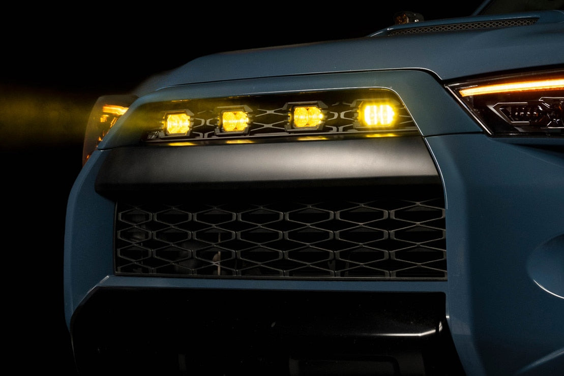 Calandre à LED XBG pour Dodge Ram 1500 Classic (19-24) (noire)