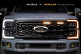 Calandre LED DRL XBG pour Dodge Ram HD (13-18) (noire)