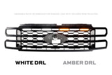 Calandre LED DRL XBG pour Dodge Ram HD (13-18) (noire)