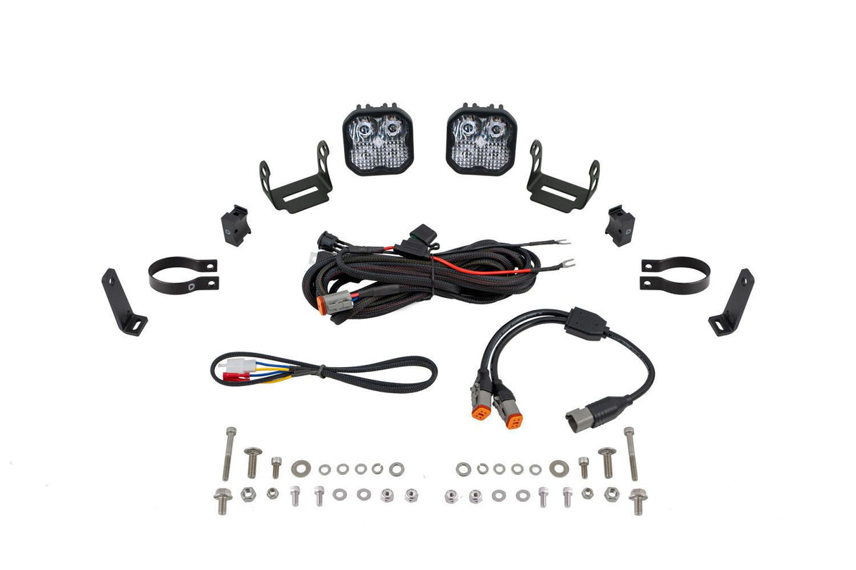 SS3 Universal Roll Bar Bumper Light Kit