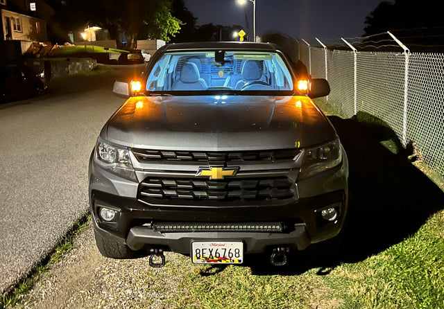 Stage Series Backlit Ditch Light Kit for 2015-2022 GMC Canyon