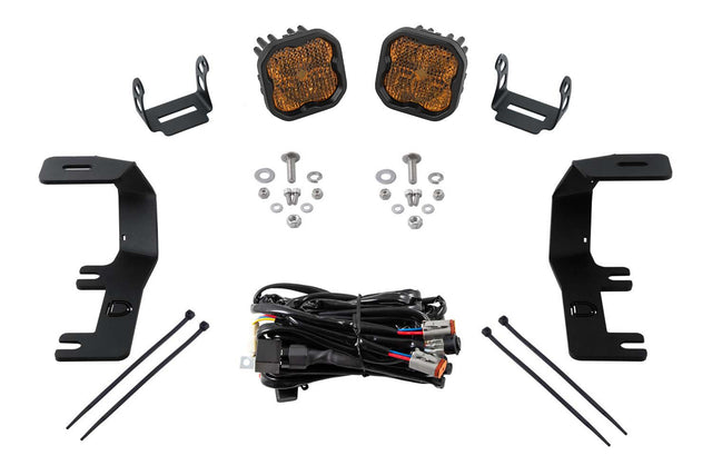 Kit de feux de fossé rétroéclairés Stage Series pour Chevrolet Silverado 1500 2014-2019