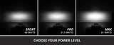 Barre lumineuse blanche Stage Series 42"