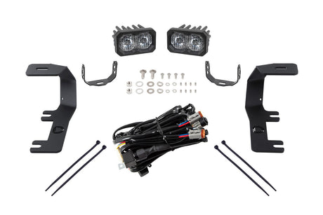 Stage Series Backlit Ditch Light Kit for 2014-2019 GMC Sierra 1500