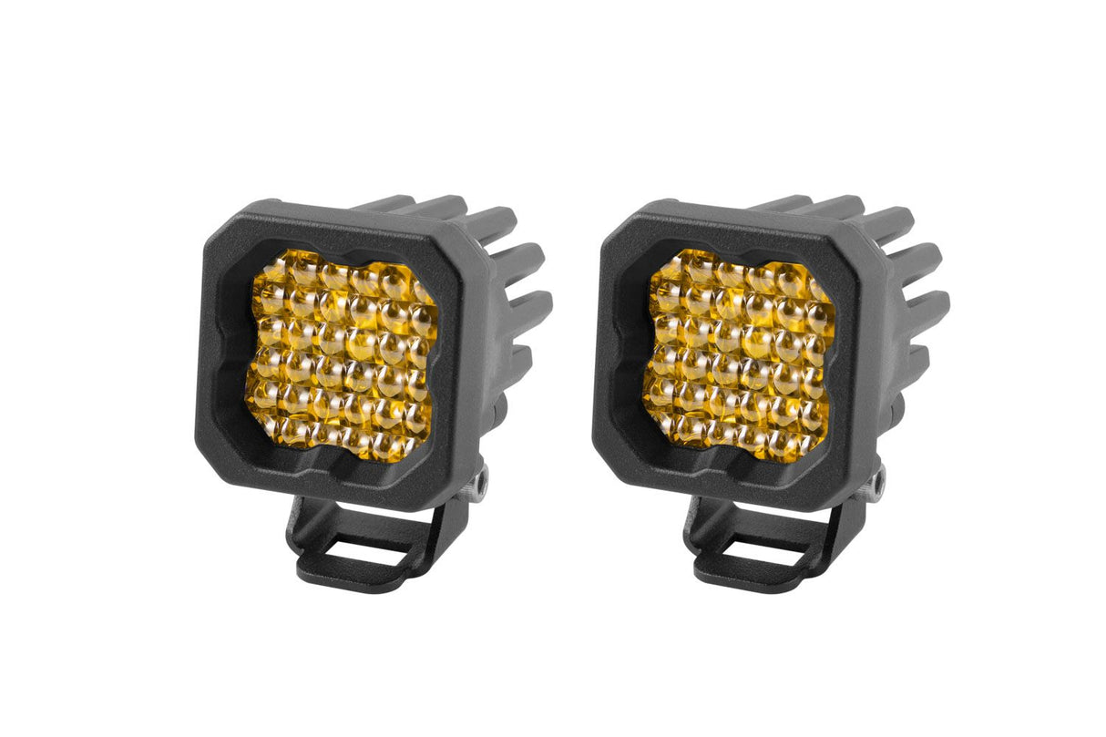 Stage Series C1 1" Sae/Dot Jaune Module Led Encastré (Paire) 